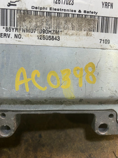 2007 2008 GMC Acadia Traverse  Engine Control Unit Module ECM ECU AC0398 DG3