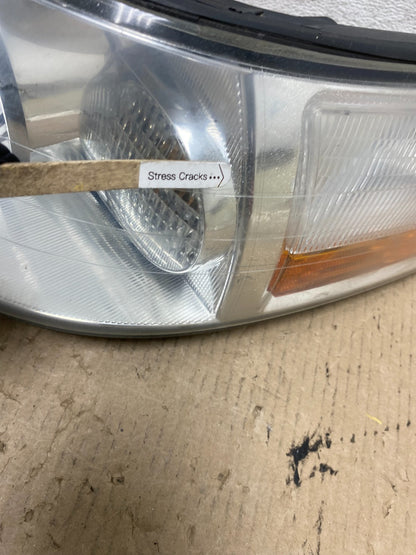 2005 to 2011 Lincoln Town Car Left Driver LH Side Headlight AF6062 DW3
