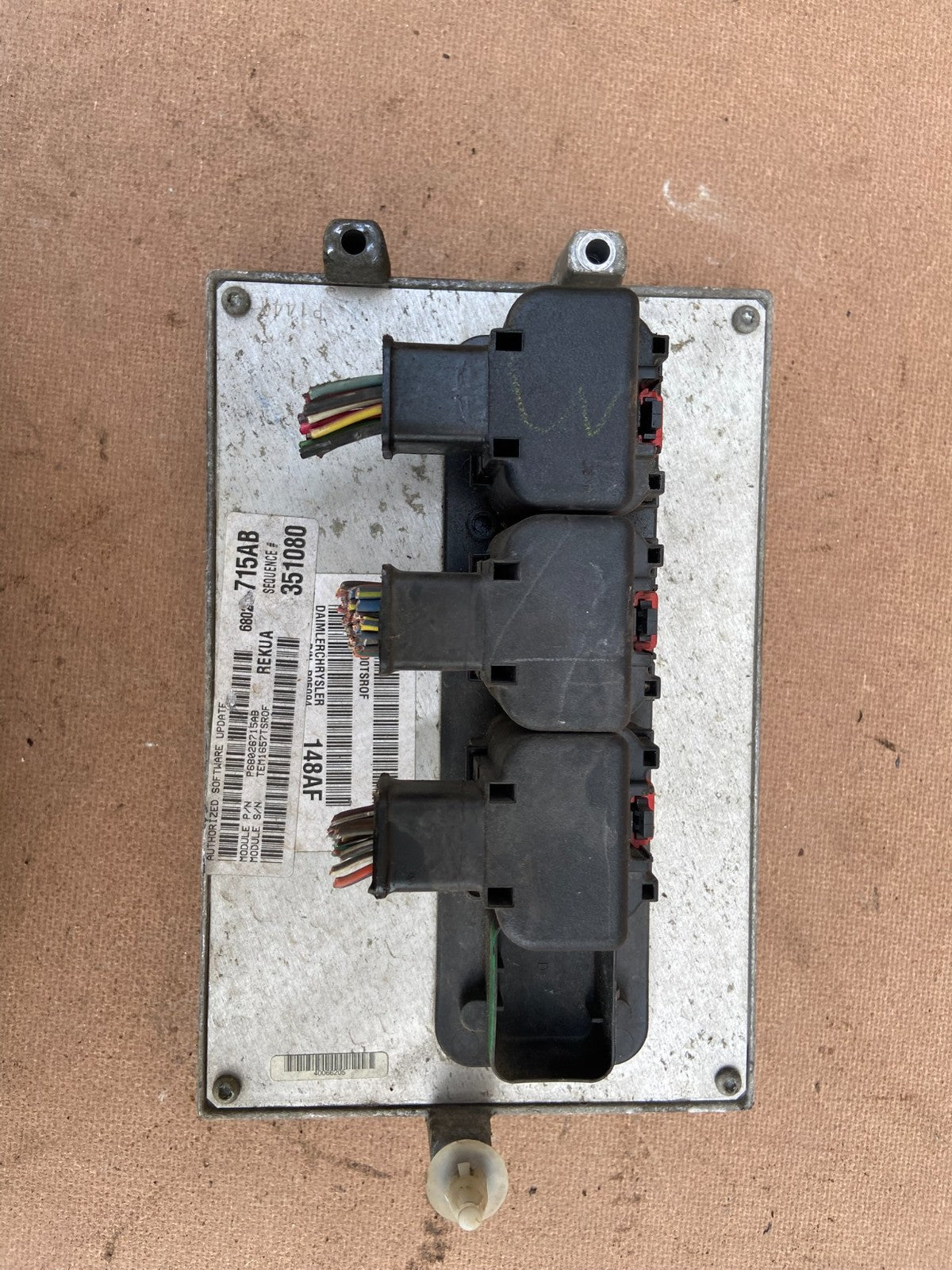 2007 Jeep Grand Cherokee Commander 3.7L Engine Computer ECU PCM AD2905 DW0