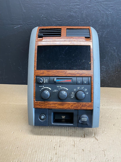 2005-2009 Dodge Durango Heat AC Climate Temperature Control Radio Bezel AC6537DG0