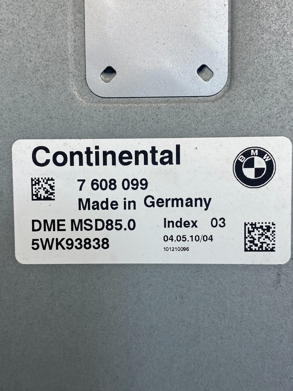 2011 to 2013 Bmw 550i 750i Engine Computer ECU Control Module ECM AH4864 DW2