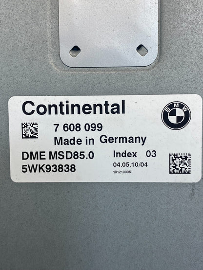 2011 to 2013 Bmw 550i 750i Engine Computer ECU Control Module ECM AH4864 DW2