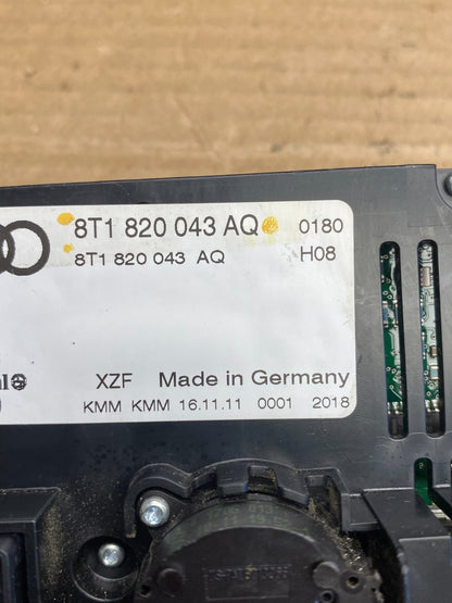 2009 - 2012 Audi A4 A5 Front Heater AC Climate Control Panel ag0120 DG4