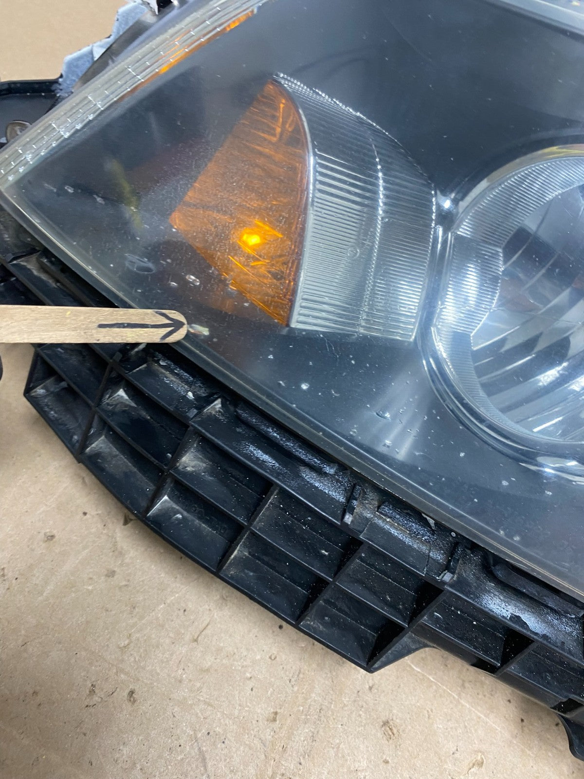 2008 to 2012 Honda Accord Sedan Headlight Left Driver Lh Side AE5986 DW6