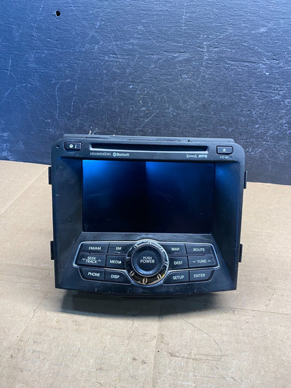 2011 to 2014 Hyundai Sonata Radio Navigation Screen Display AE8255 DG0