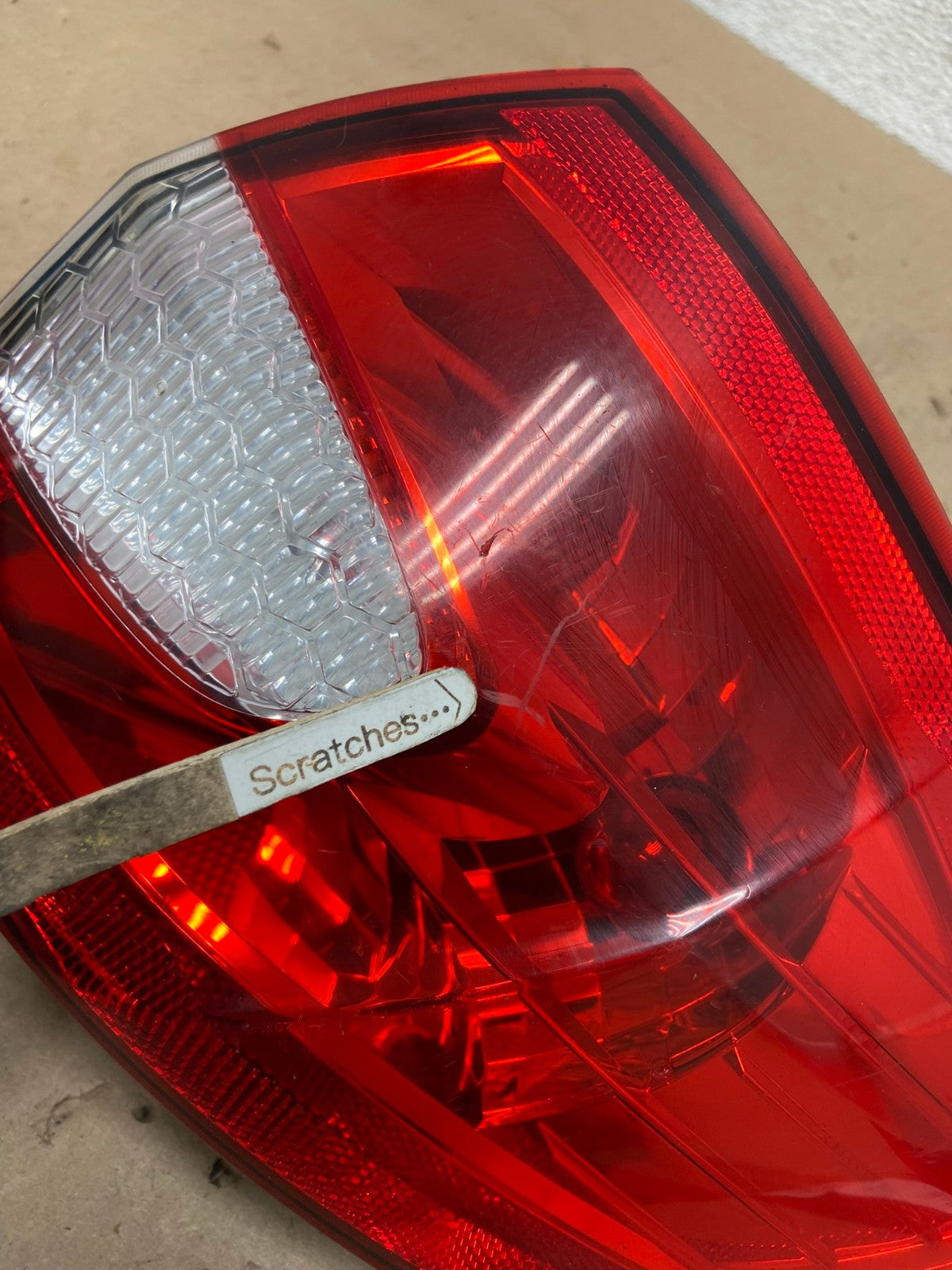 2011-2013 Ford Fiesta Sedan Right Passenger RH Side Tail Light AG5566 LK3