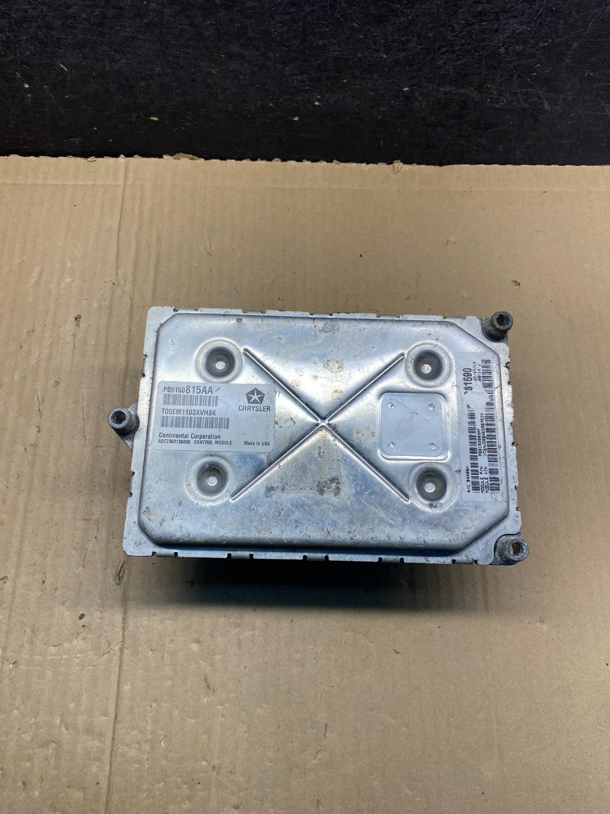 2014 Jeep Compass Patriot Engine Control Module ECM ECU p68193983af AI0287 DW1