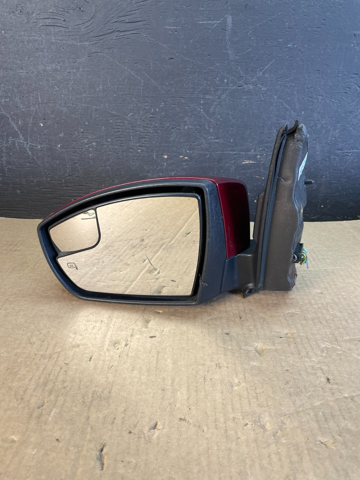 2013 to 2017 Ford Escape Left Driver Lh Power Turn Door Heated Mirror AB3931 MS7