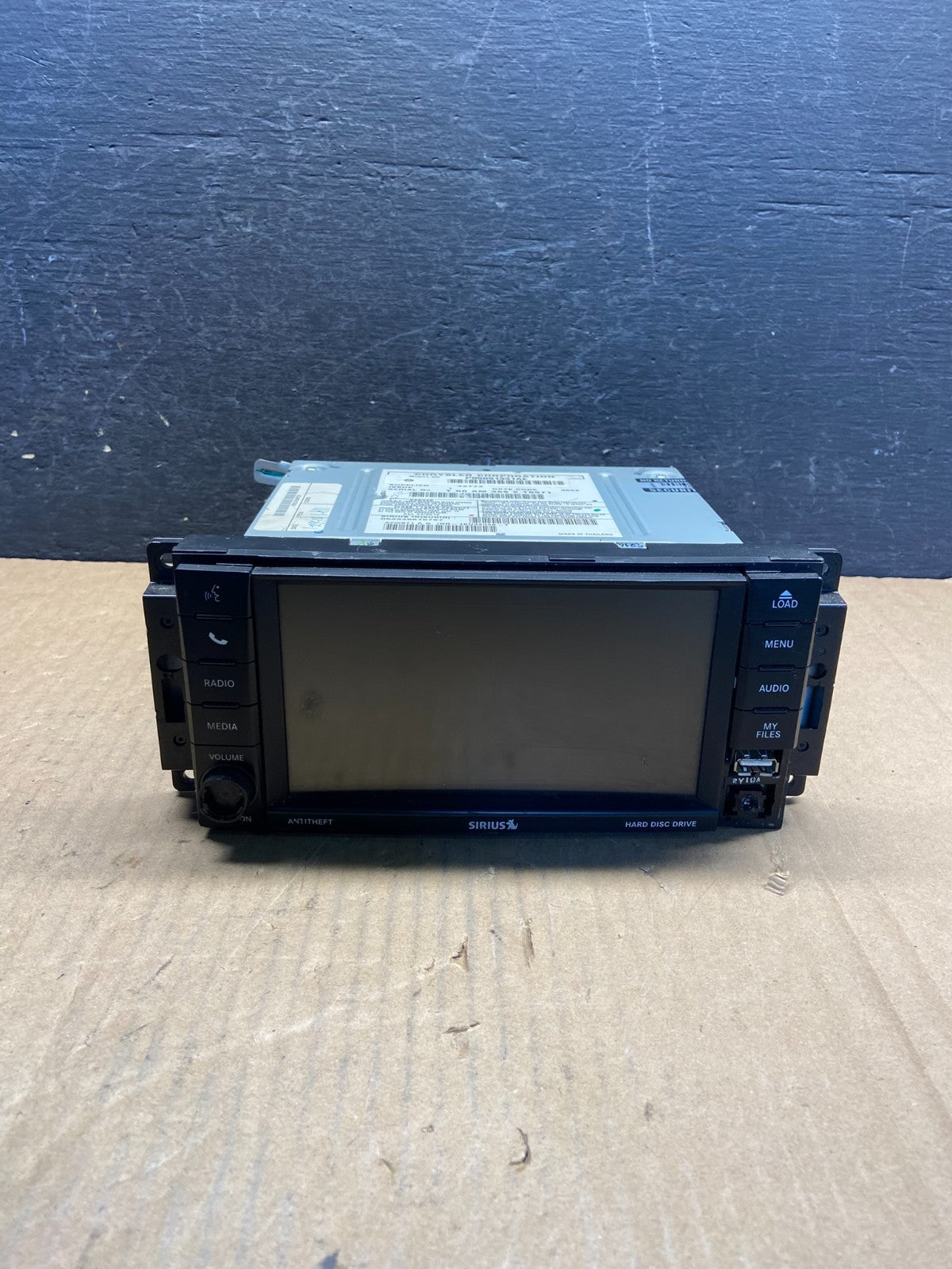 2011 2017 Jeep Dodge Chrysler Screen Display CD Player Satellite Radio AG1520 DW0