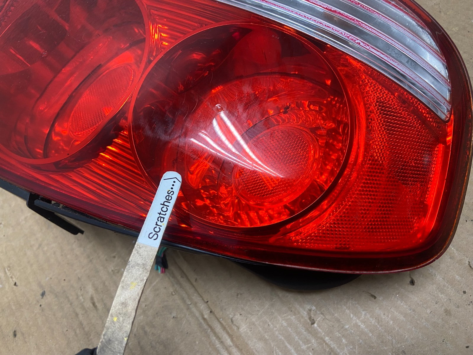 2002 to 2005 Hyundai Sonata Left Driver Lh Side Tail Light Oem AA6268 DW3