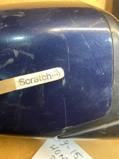 2009-2015 Honda Pilot Right Passenger Side View Door Mirror AD7267 DG7