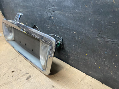 2003 to 2011 Lincoln Town Car Rear License Plate Trim Panel T4132 DG1