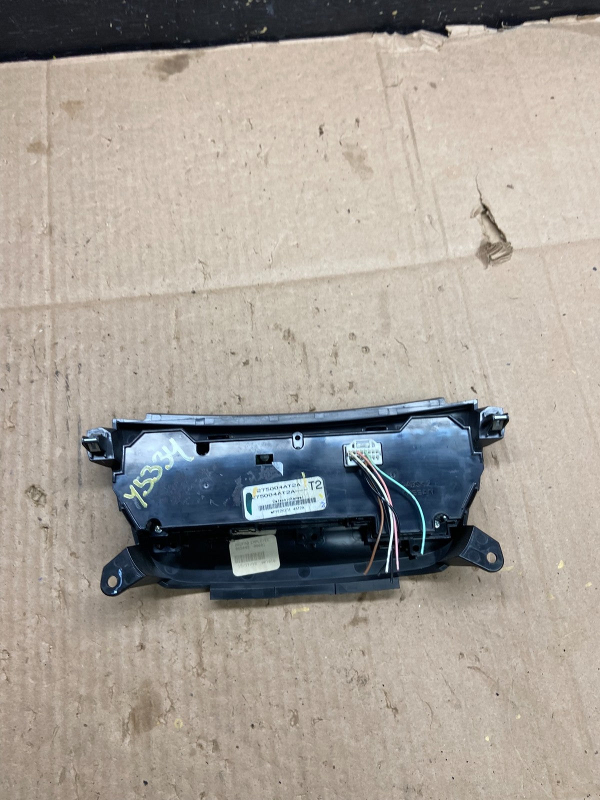 2015-2017 Nissan Sentra Climate Control Unit Heater Ac Temperature Hvac y5334 DG3
