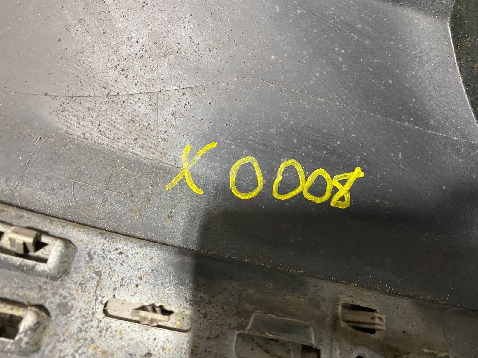 2006 to 2008 Mercedes W164 ML350 ML500 Rear Bumper Cover OEM X0008 PS20
