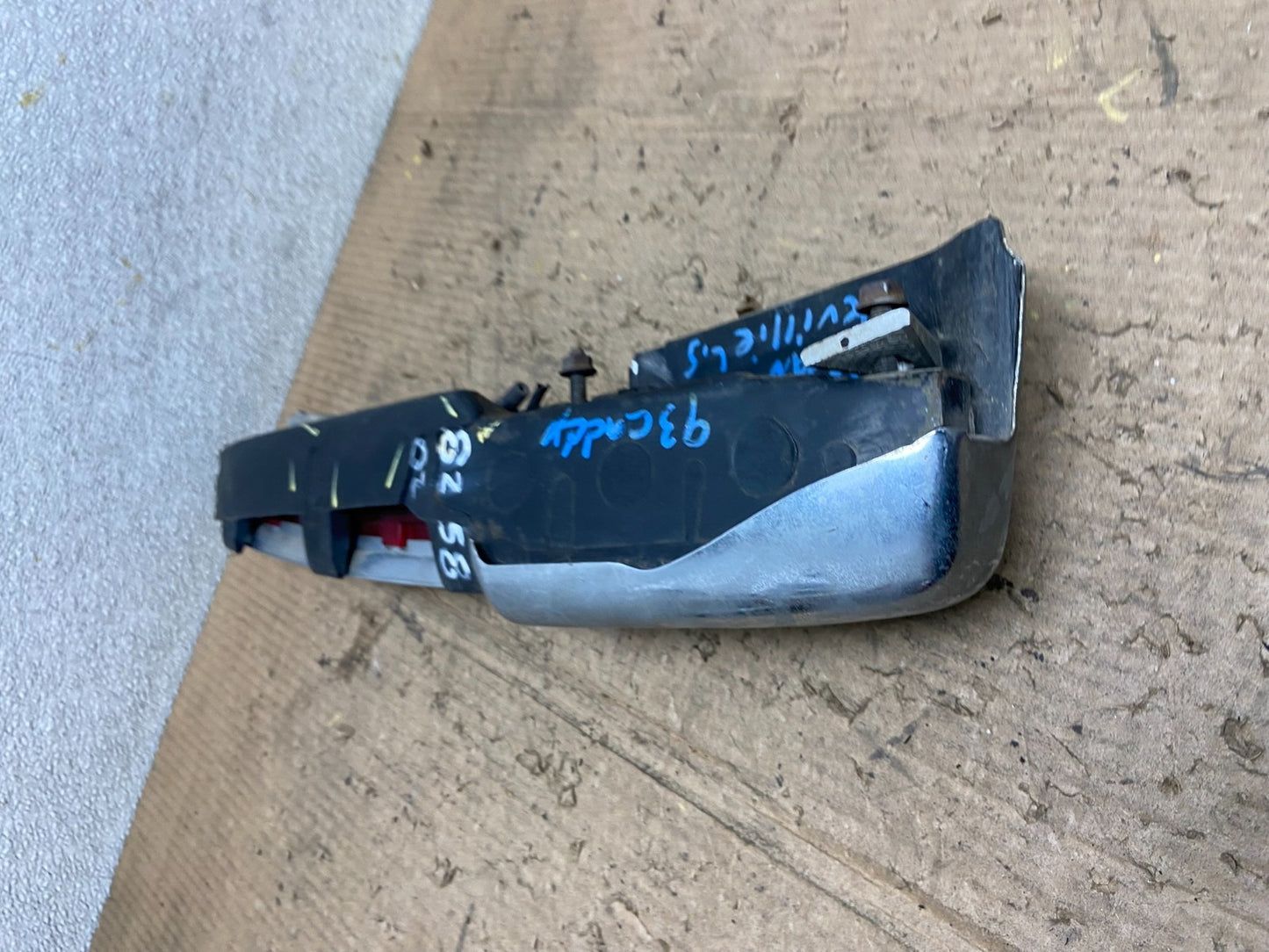 1991 to 1993 Cadillac Deville Left Driver Side Tail light OEM AA8574 DG8