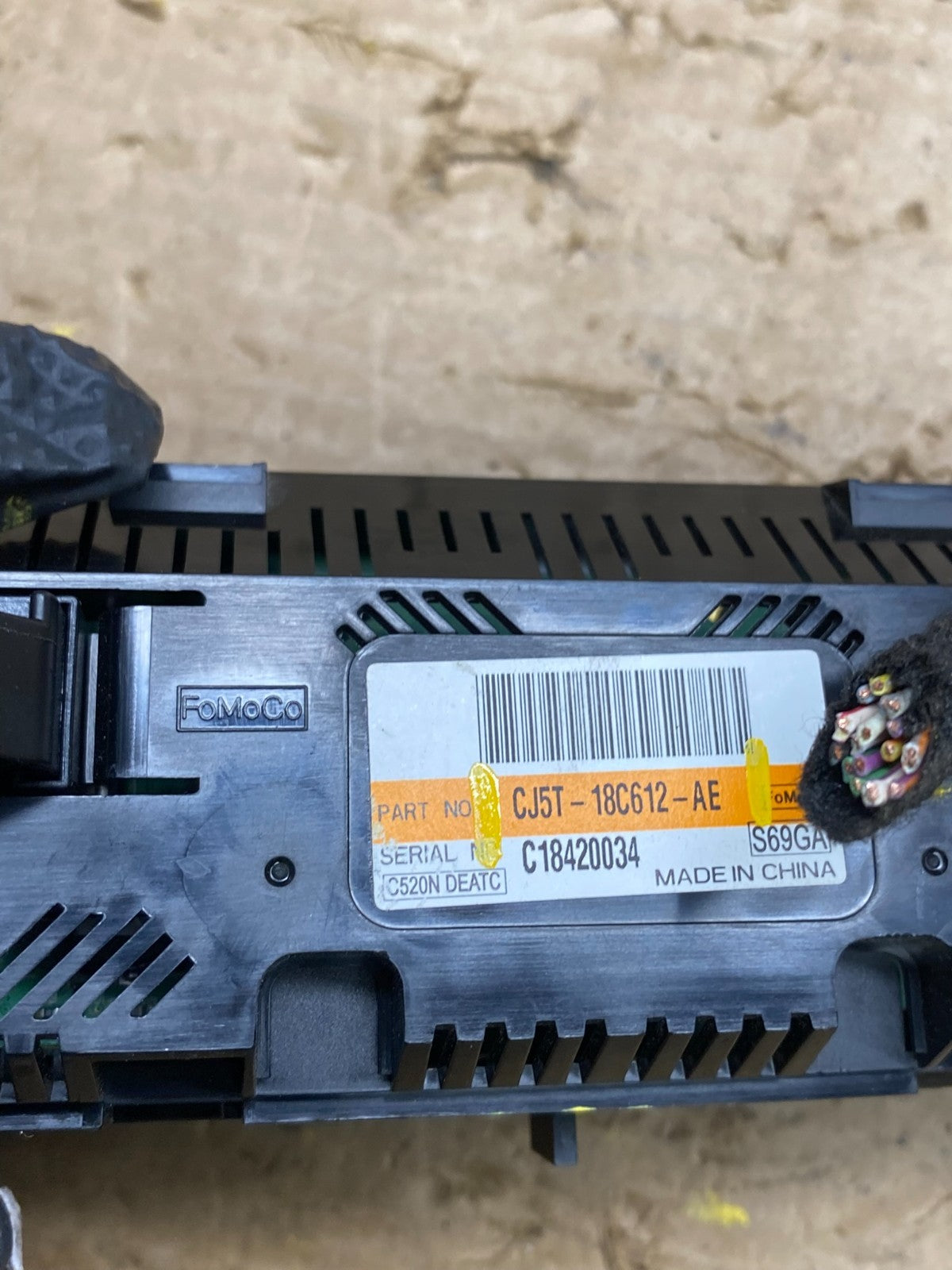 2013 2014 2015 Ford Escape Ac Heater Climate Control Temperature Oem W9666 DG5