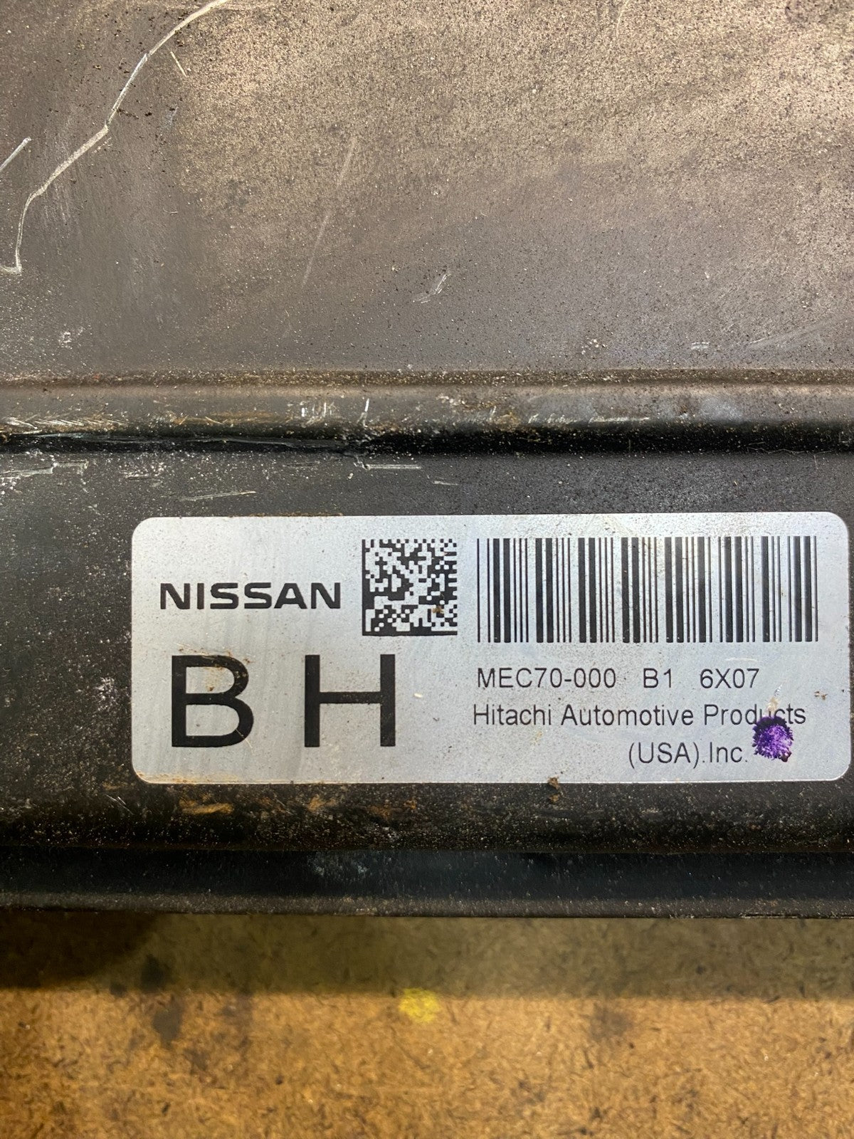 2006 2007 Nissan Pathfinder 4.0L Ecm Ecu Computer Module MEC70-000 B1 AB42032