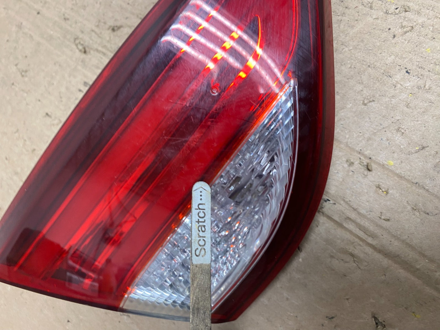 2015 to 2017 Chrysler 200 Sedan Left Driver Side Inner Tail Light Q2843 DW3