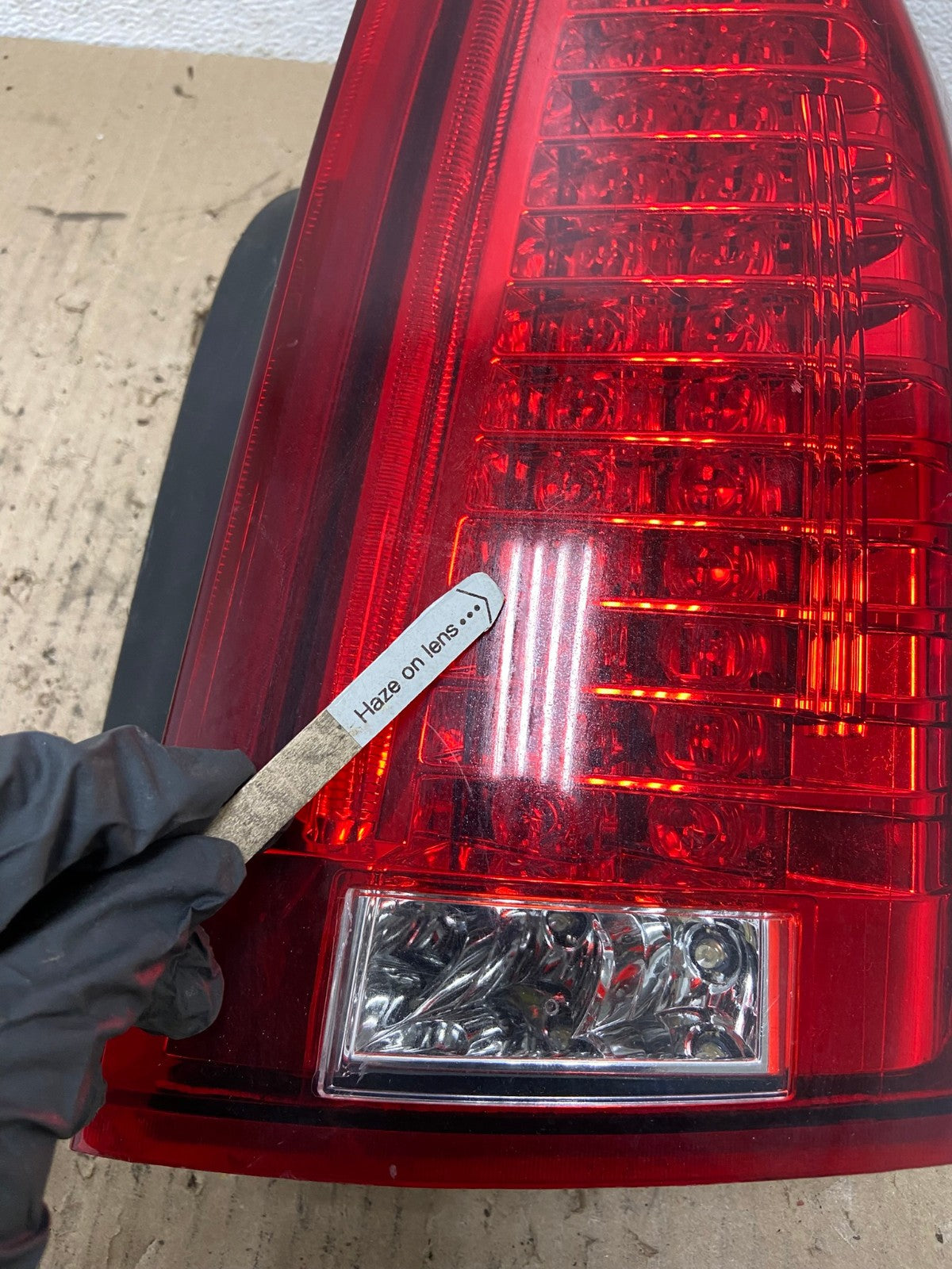 2008 to 2013 Cadillac CTS Right Passenger Side Led Side Tail light AF6054 LK5