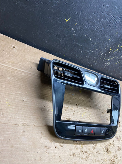 2011-2014 Chrysler 200 Dash Radio Bezel Trim Clock Hazard Bezel W6406 DG2