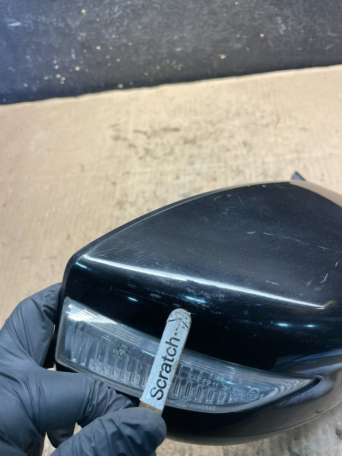 2016 to 2018 Nissan Altima Right Passenger View Power Turn Door Mirror M7383 DG8