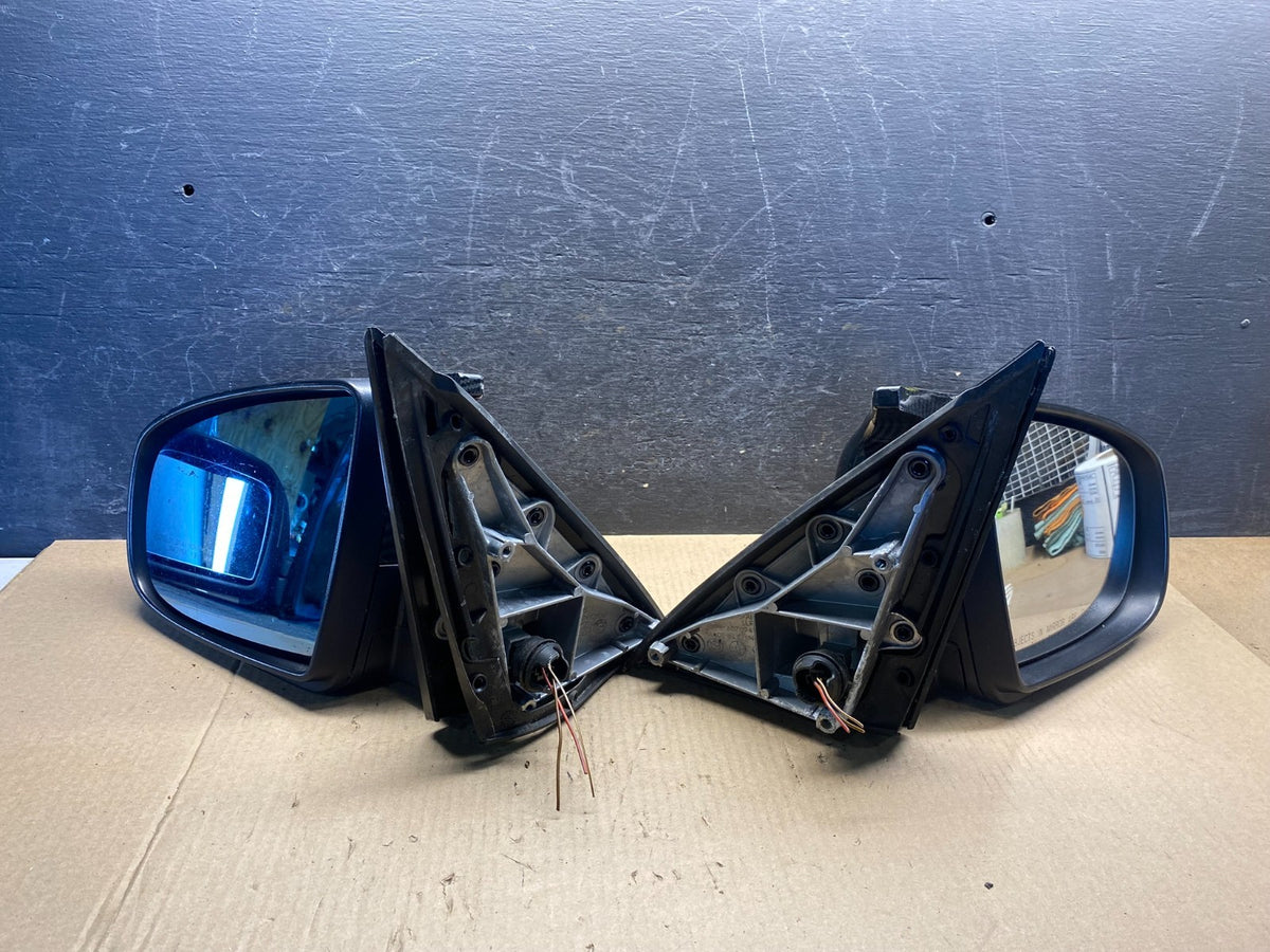 2007 to 2013 BMW X5 Left+Right Set Side View Door Mirror AH3295 DG11