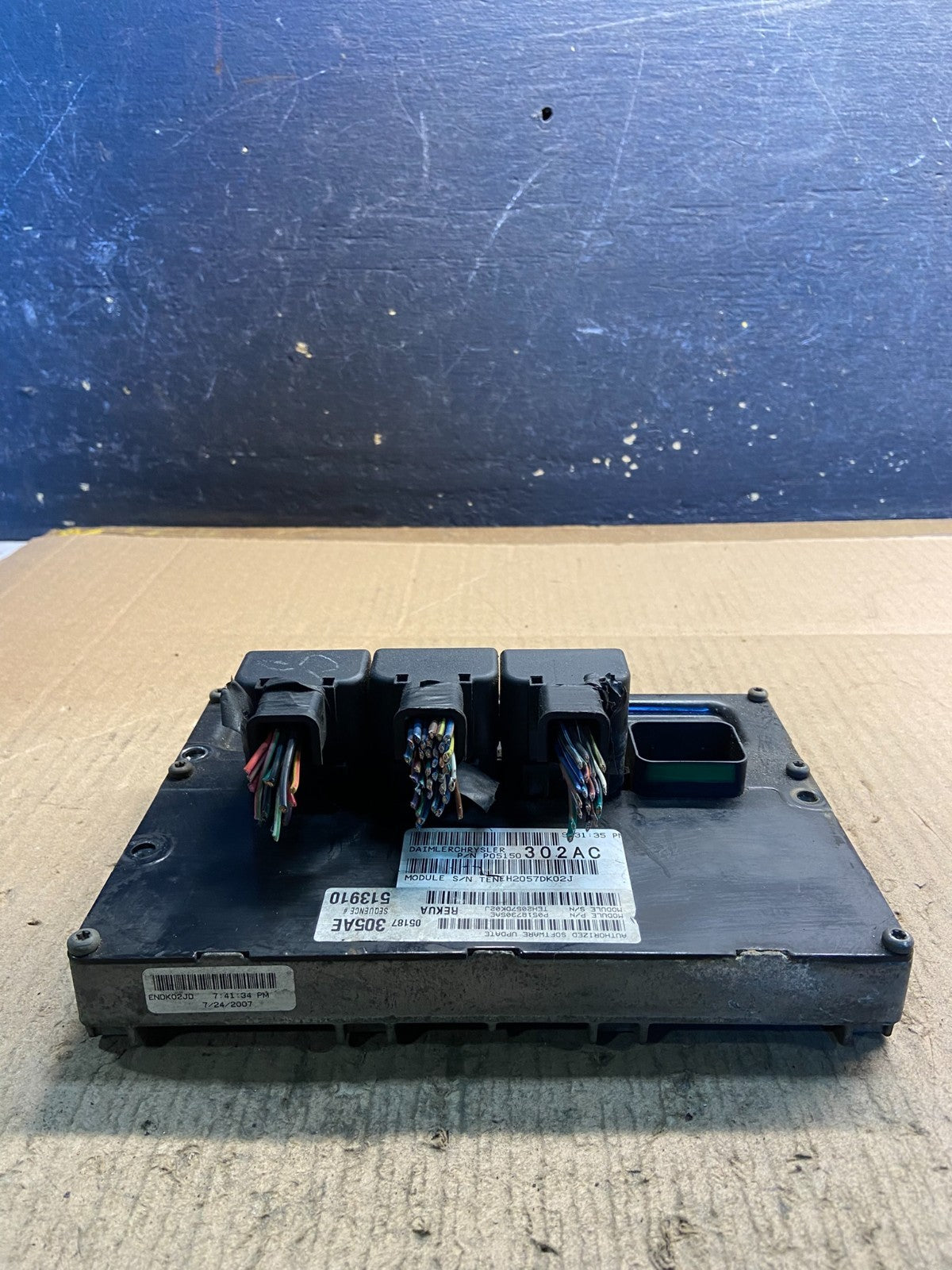 2008 Jeep Grand Cherokee  Commander 3.7L Engine Computer ECU PCM OEM  z0841 DG1