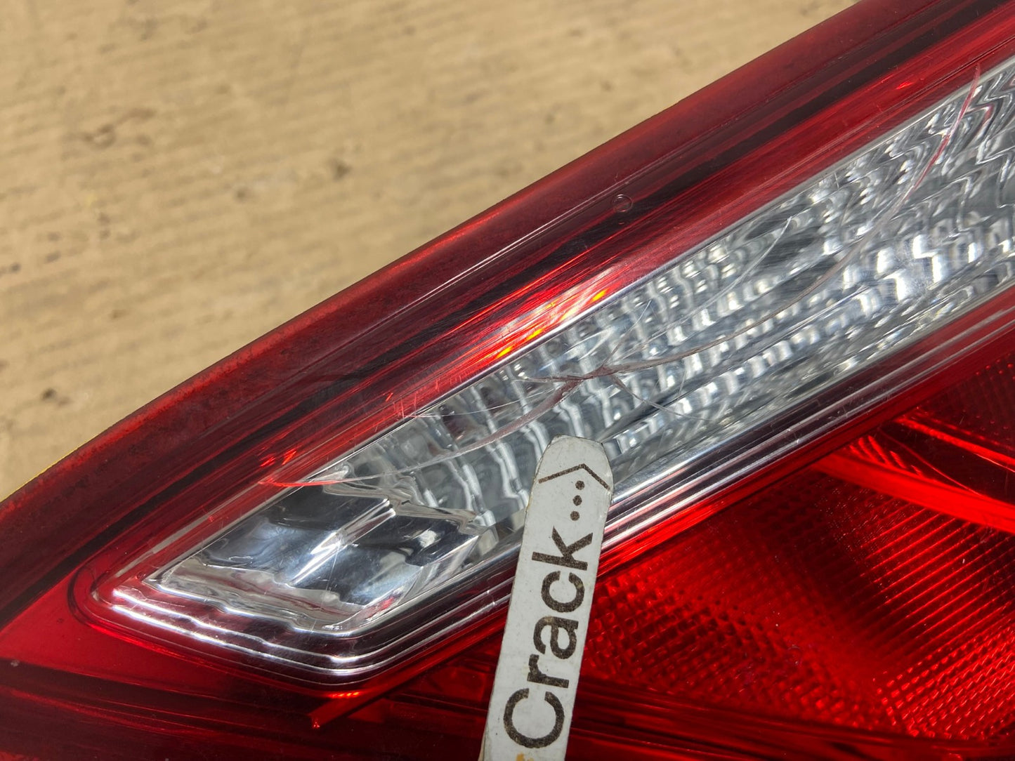 2015 - 2017 Toyota Camry Right Passenger RH Side Tail Light Inner AG9304 LK4