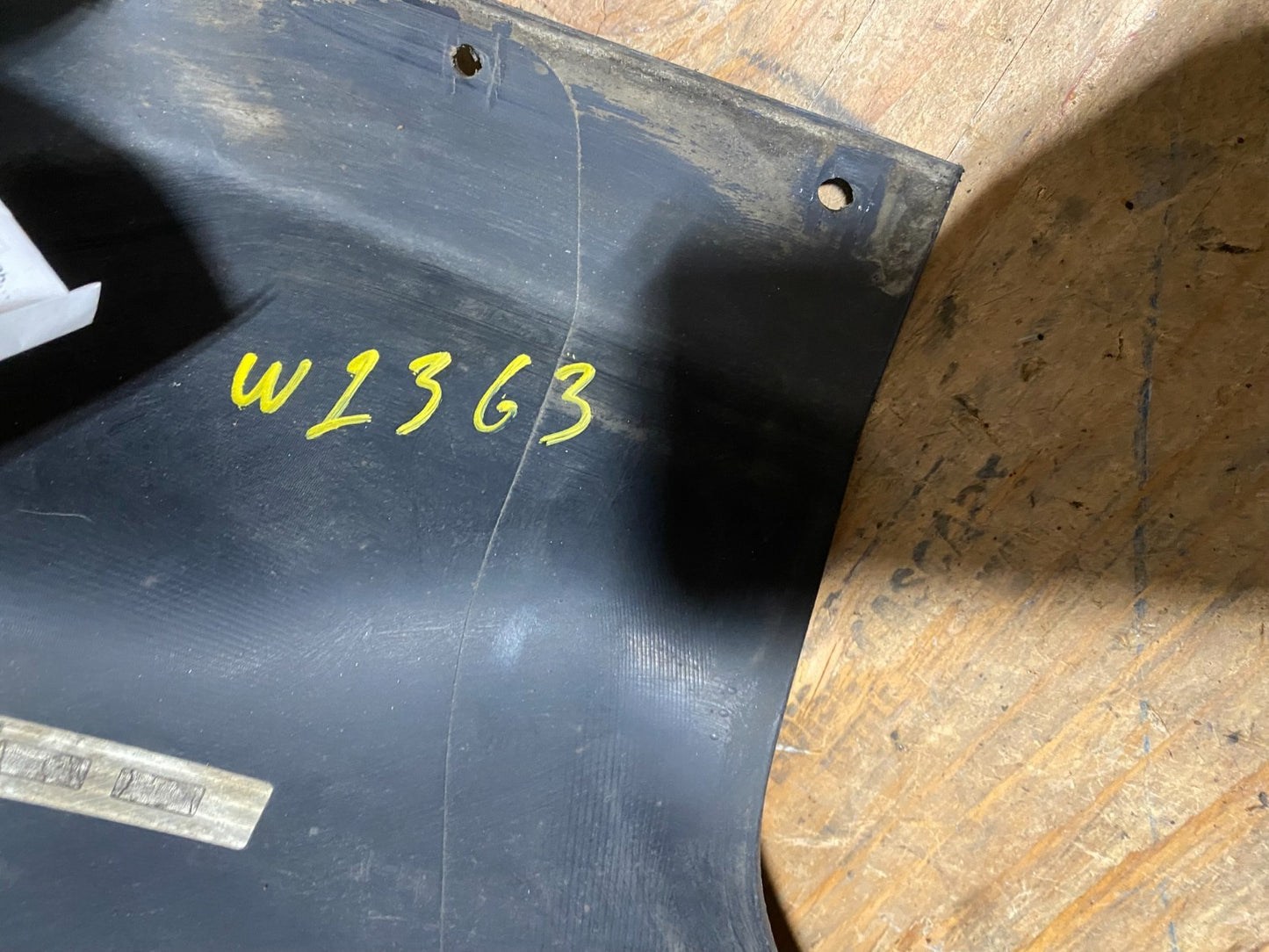 2007 to 2010 Lincoln MKX Front Bumper Cover Upper W2363 PS9