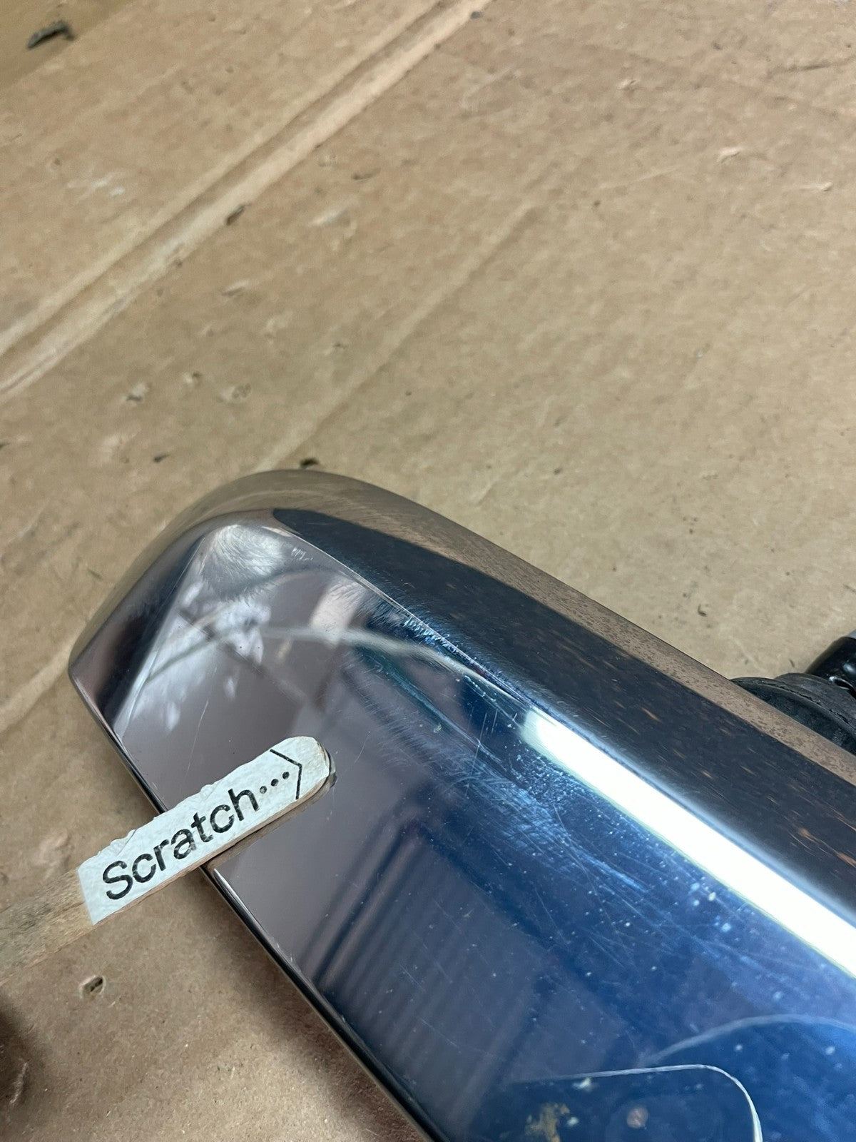 2007-2012 GMC Acadia Chrome Tailgate Rear Finish Molding Back W/Camera AB3093 DG4