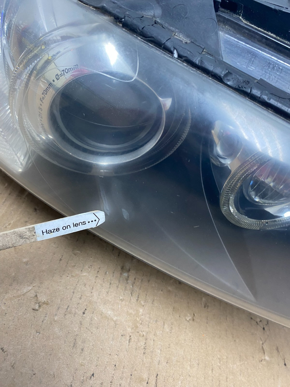 2007-2010 BMW 3-Series Coupe 335i Right Passenger Headlight Xenon HID AD7969 DW4