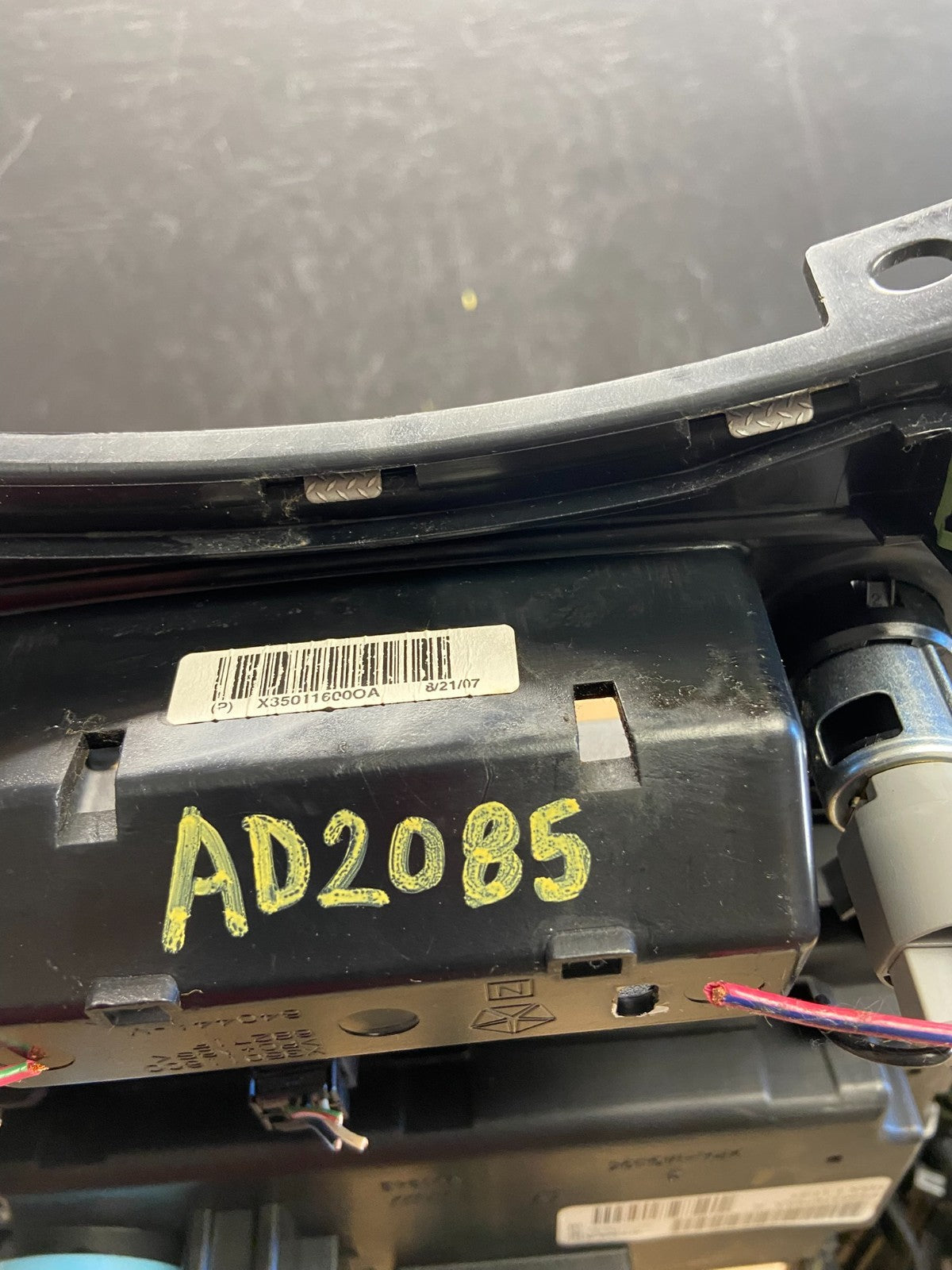 2008 to 2010 Jeep Grand Cherokee Center A/C Heater Climate Control ad2085 DG7