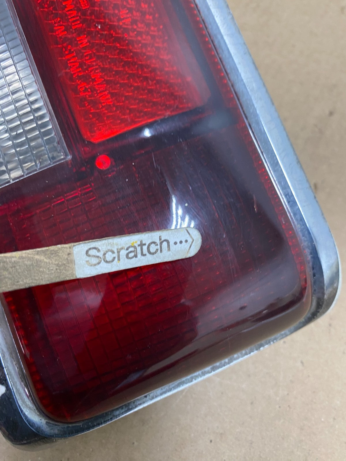1996 - 1999 Mercedes-Benz W115 Left Driver Side Tail Light OEM p8104 DG3
