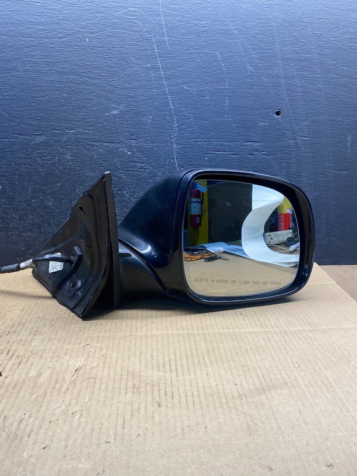 2007 to 2009 Audi Q7 Right Passenger Side Door View Power Mirror AD4919 DW9