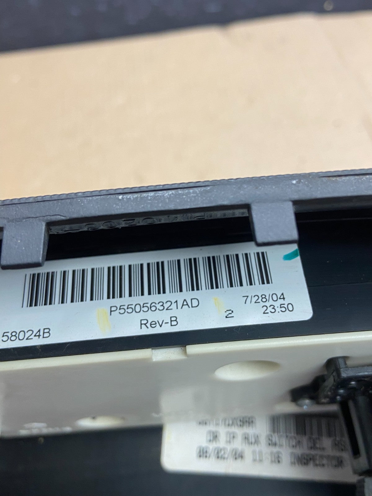 2002 to 2005 Dodge Ram Radio Climate Control Dash Air Vent Bezel Trim AE4449 DG5