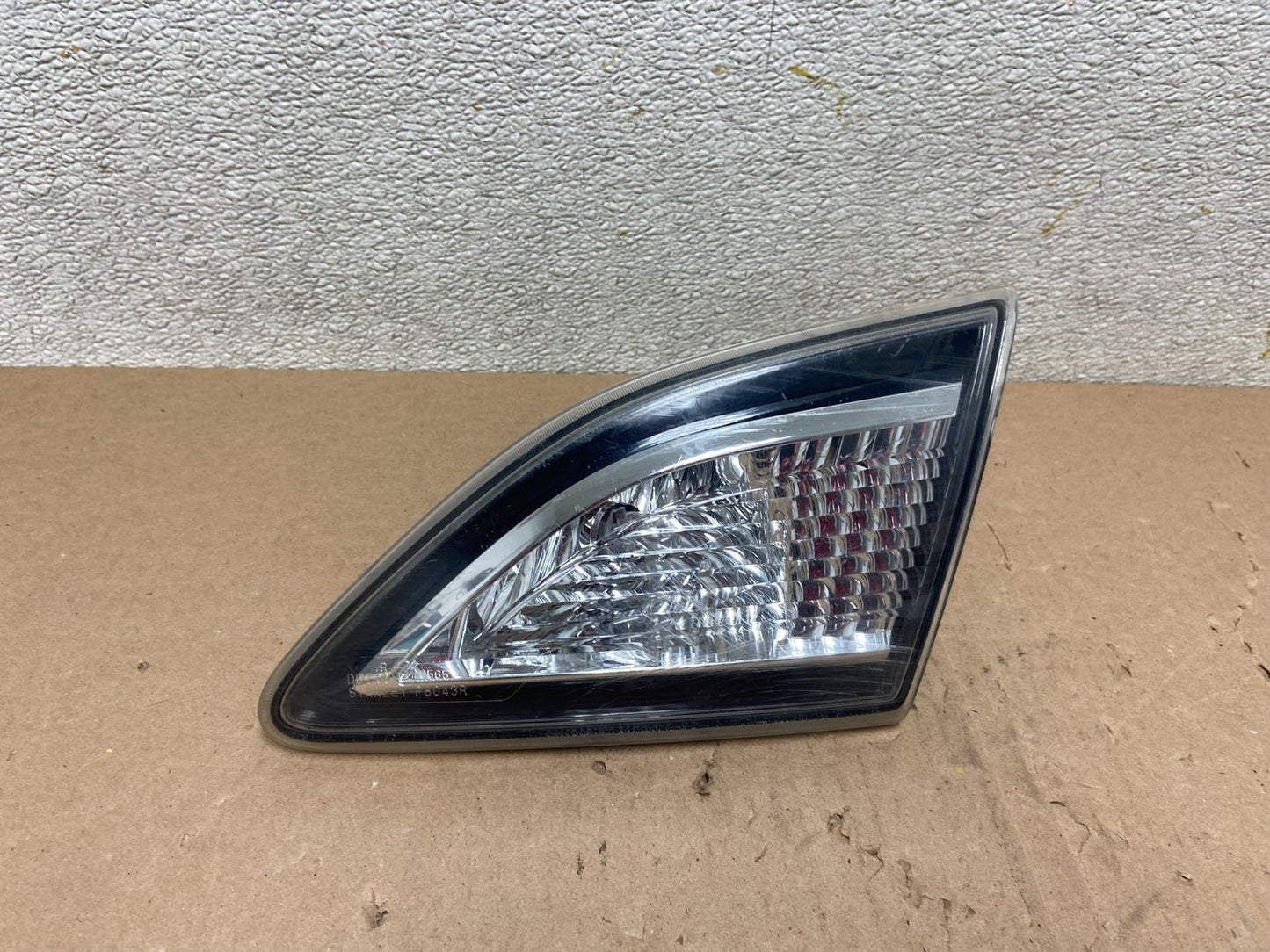 Sedan 2010-2013 Mazda 3 Right Passenger RH Side Inner Tail Light OEM R5562 DW0