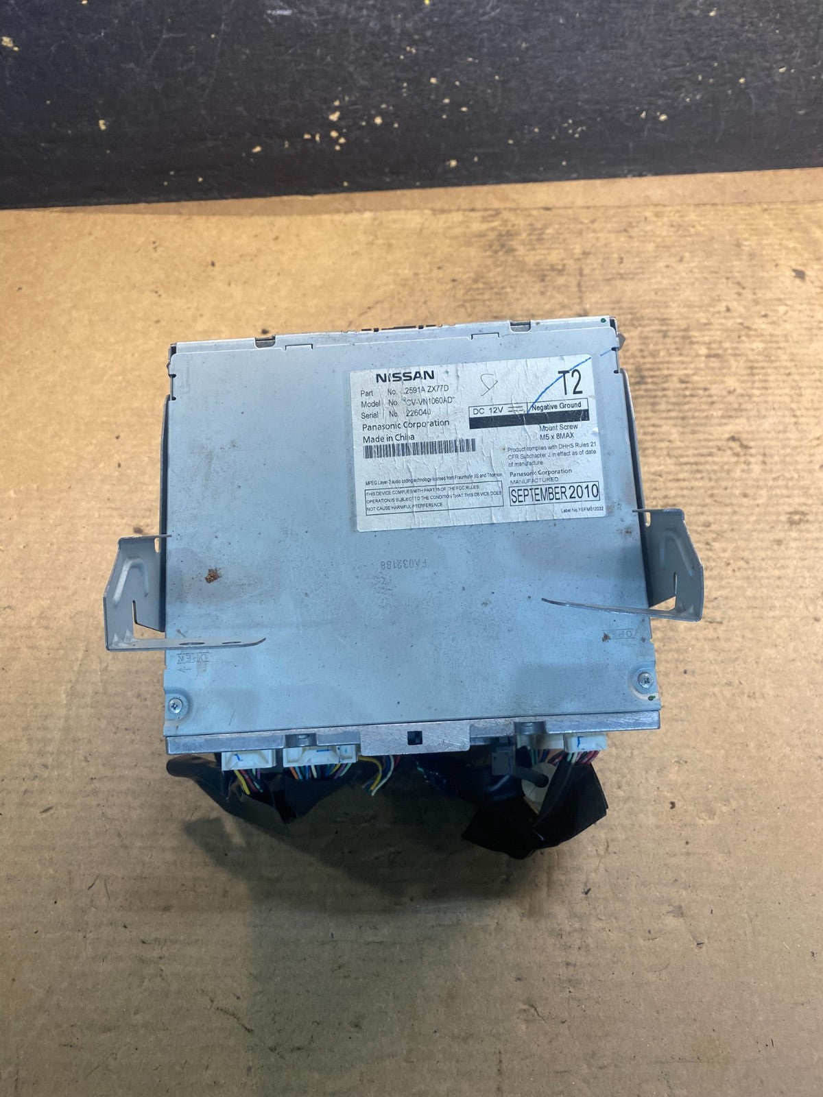 2011 - 2013 Nissan Murano Maxima M35 M37 BOSE Radio CD Navigation AA1838 DG3