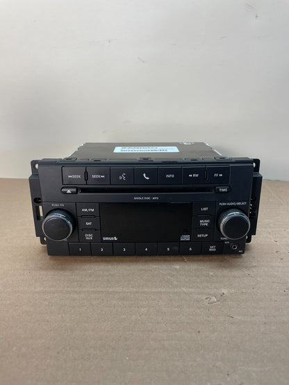 2007-2012 Chrysler Dodge Jeep Ram Radio CD MP3 AUX Receiver AI0558 DG0