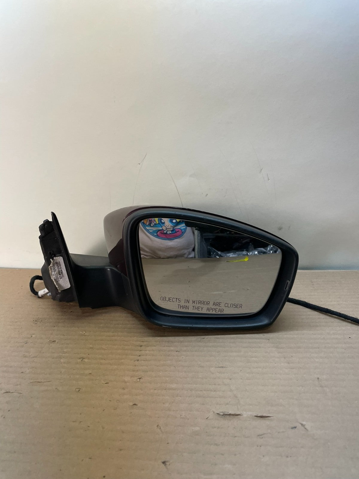 2012-2015 Volkswagen Passat Right Passenger Sgn Door View Mirror ah8716 DG8