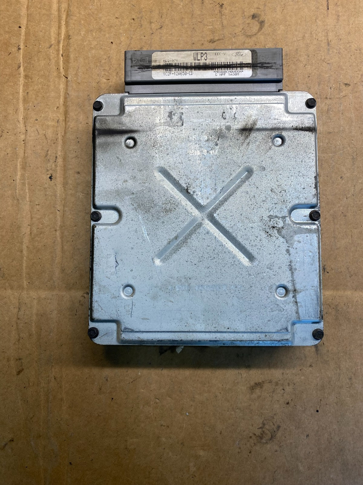 2000 2001 Ford Van E150 E250 4.2L Engine Control Module 1C2F-12A650-CD AB3681 DG1