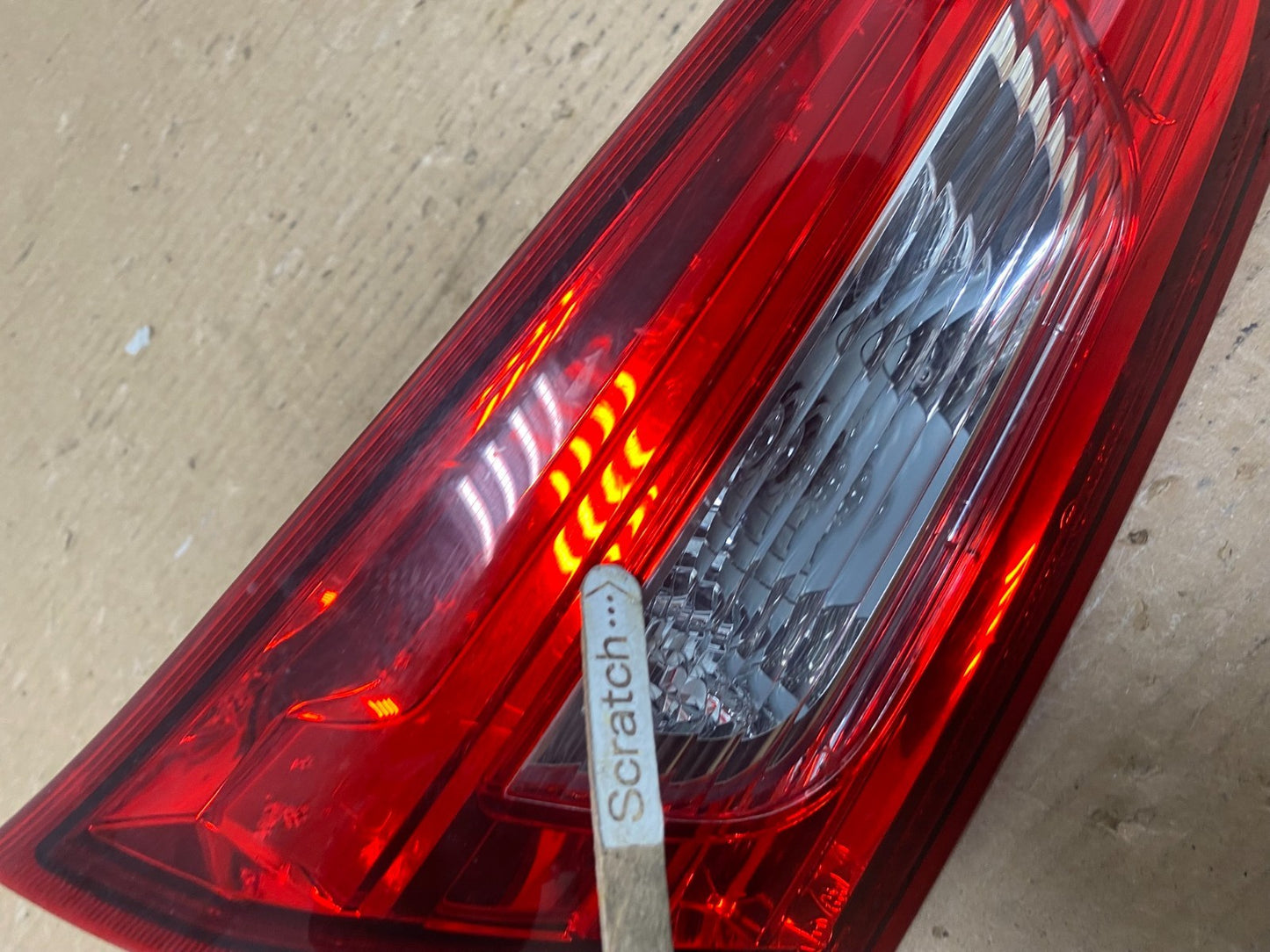 2010 to 2018 Mitsubishi ASX Left Driver Lh Side Inner Tail Light Oem R0392 DW3