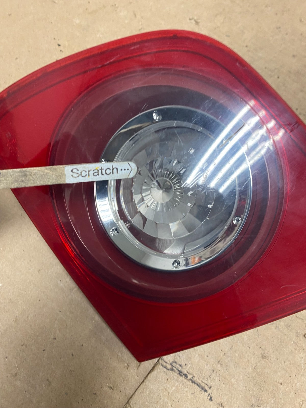 2004 2005 2006 Mazda 3 Sedan Right Passenger Side Tail Light inner OEM P2459 DW5