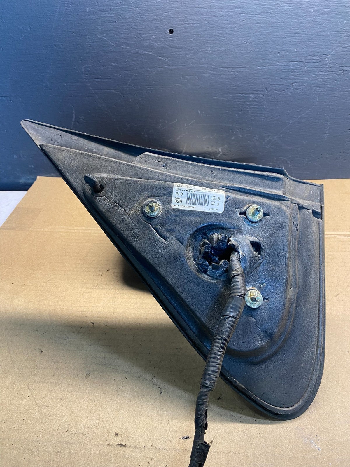2003-2006 Ford Expedition Right Passenger Side View Door Heated Mirror AB7287 MS4