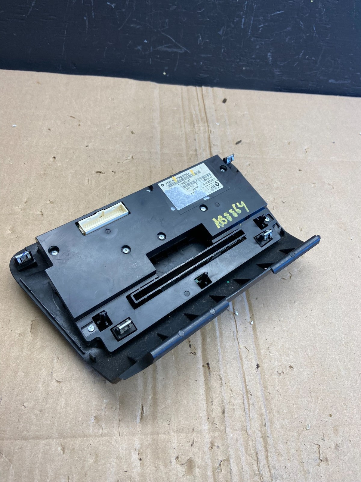 2011 to 2014 Dodge Charger Audio Climate Control Panel  ab8864 DG4