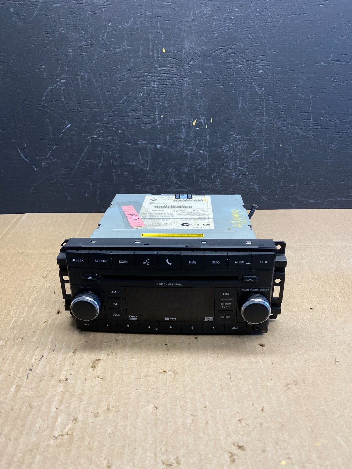 2011 - 2012 Jeep Patriot Radio CD MP3 AUX Receiver AB9499 DG0