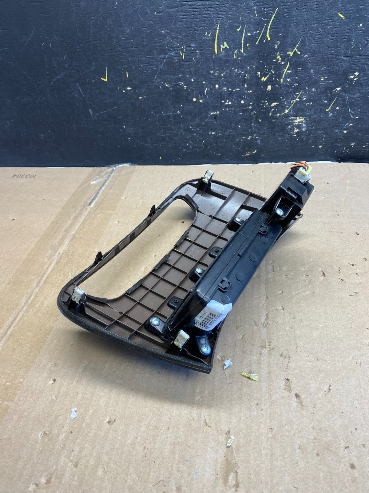 2009-2013 Hyundai Genesis Dash Center Console Storage Trim Bezel Wood AB1976 DG4