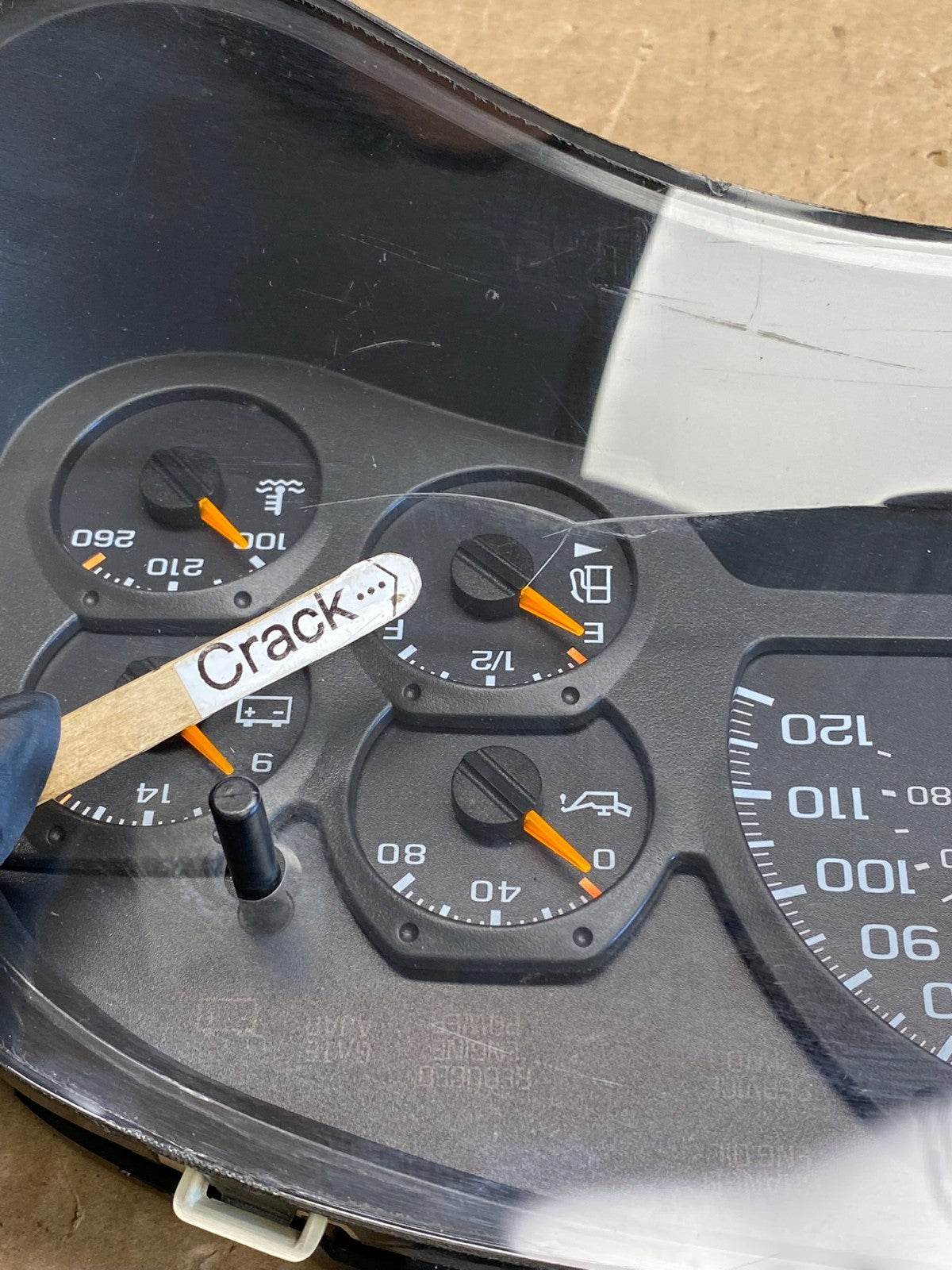 2002 to 2005 Chevrolet Trailblazer Speedometer Cluster Gauge AC6395 DG5