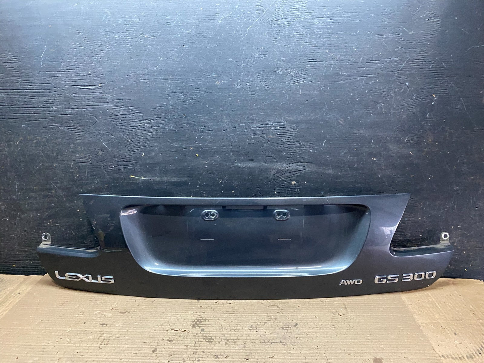 2007-2011 Lexus GS350 Trunk License Plate Trim Panel Cover 76801-30140 V2540 DG0