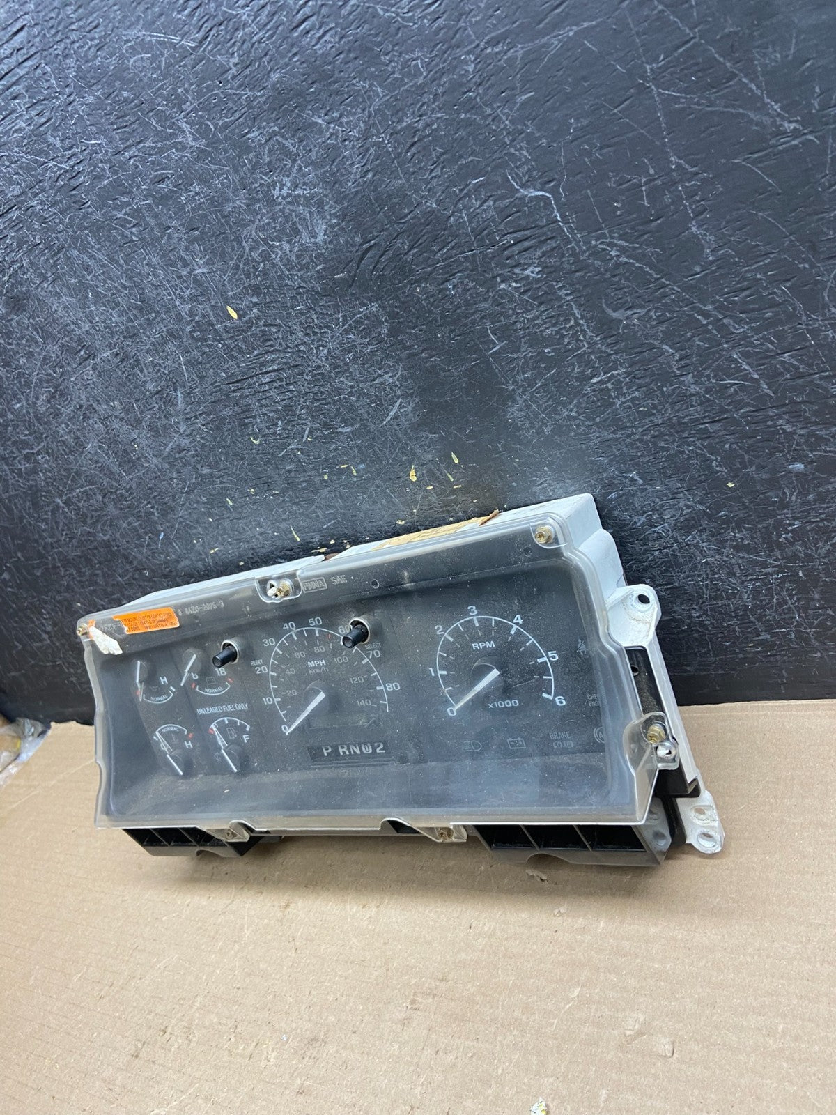 1994-1996 Ford F250 F350 GAS Instrument Gauge Cluster Speedometer ah1547 DG3