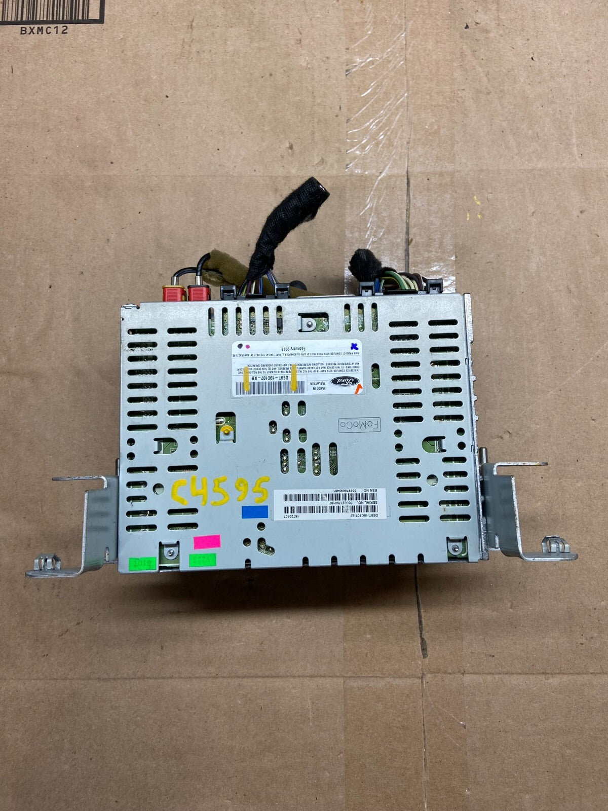 2013 2014 Lincoln Mkt Am Fm Cd Player Radio Receiver DE9T-19C107-KB C4595 DG10